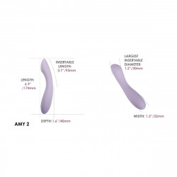 Vibrador clásico Svakom Azul Pastel Lila