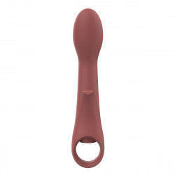 Vibrador Doble Estimulación Nude Marrón