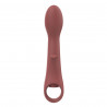 Vibrador Doble Estimulación Nude Marrón