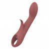 Vibrador Doble Estimulación Nude Marrón