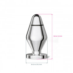 Plug Anal Mystim Little John metálico