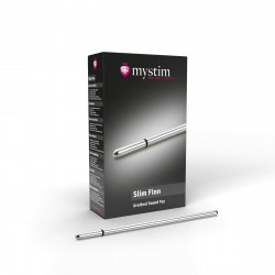 Estimulador Uretral de Aluminio Mystim MS46190 Plateado