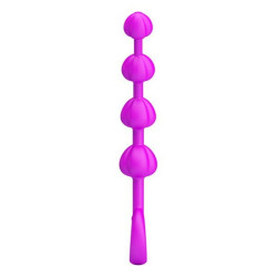 Bolas Anales Pretty Love Cónico Rosa Silicona