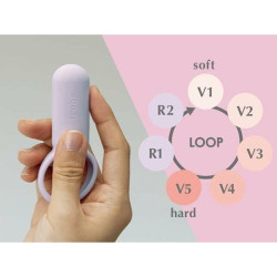 Anillo Vibrador Iroha Salmón