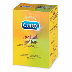 Preservativos Durex Real Feel (24 uds)