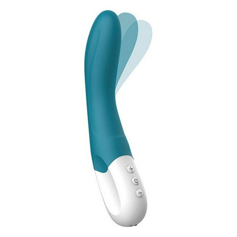 Vibrador Punto G Liebe Bend It Azul oscuro 30 x 40 cm