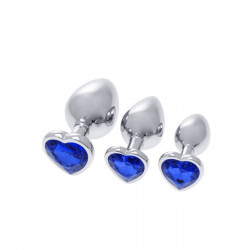 Plug Anal S Pleasures Azul Plateado