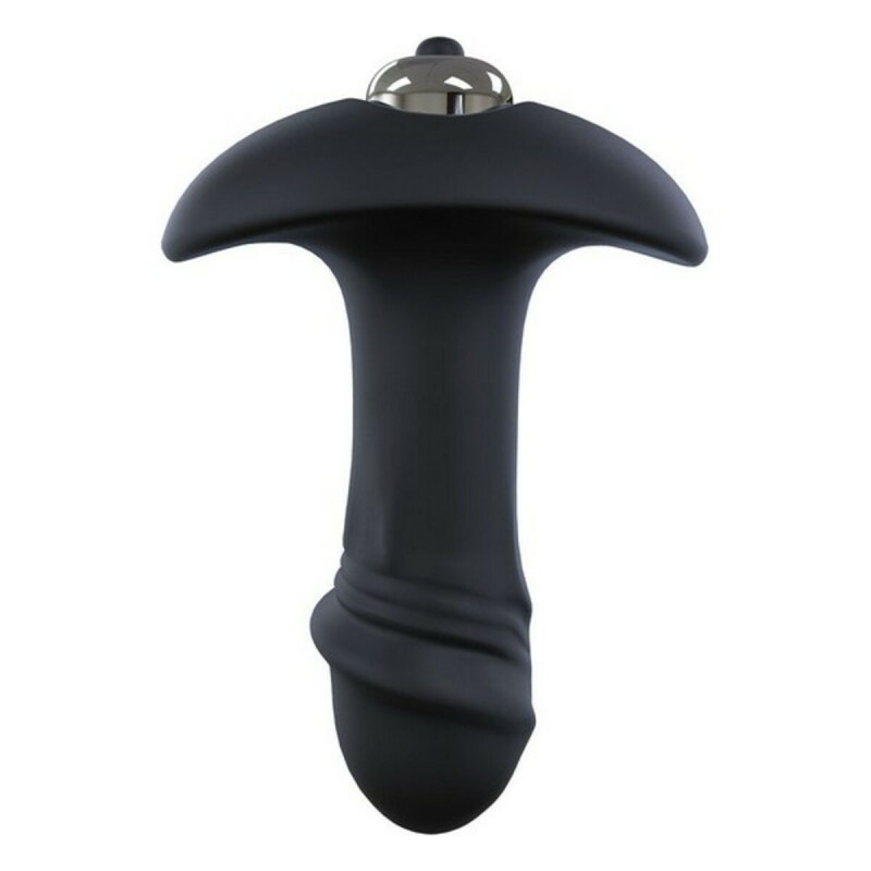 Plug Anal S Pleasures Twist Negro Negro/Plateado