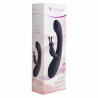 Vibrador conejito S Pleasures Negro Rosa
