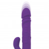 Vibrador Doble Estimulación S Pleasures Negro Lila