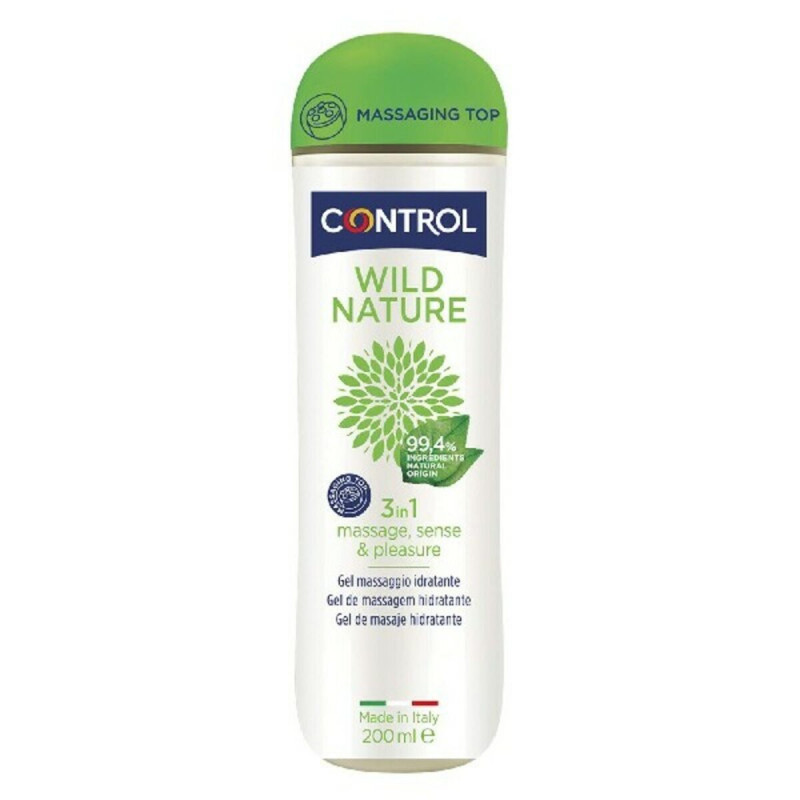Lubricante Con Base de Agua Wild Nature Control 200 ml