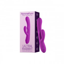 Vibrador Doble Estimulación FemmeFunn Ultra Rabbit Morado