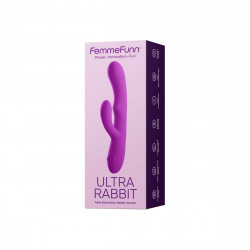 Vibrador Doble Estimulación FemmeFunn Ultra Rabbit Morado