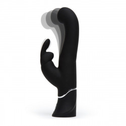 Vibrador Doble Conejito Happy Rabbit Negro