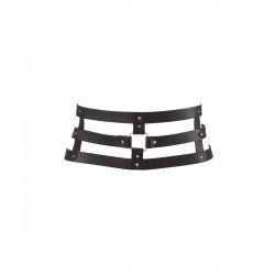 Cinturón Negro Con Correa...