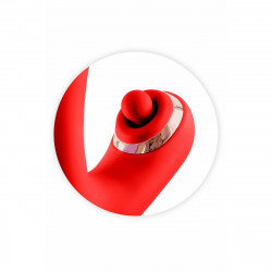 Vibrador Doble Estimulación Yoba JOYFULLY Rojo
