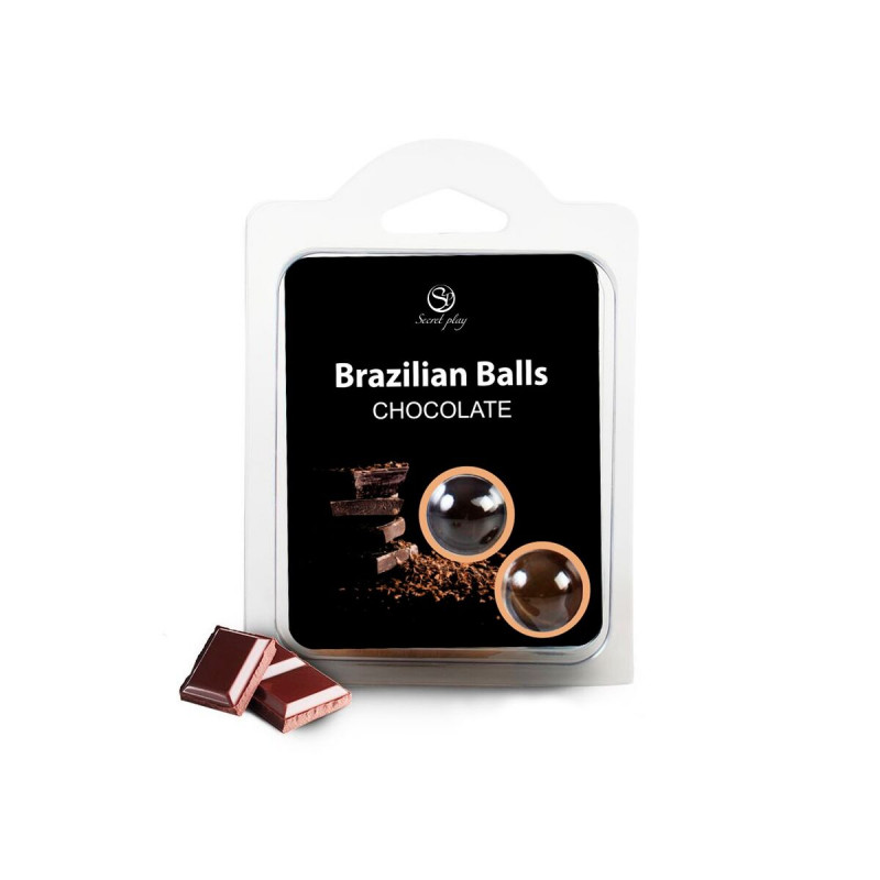 Lubricante Secret Play Chocolate 4 ml 2 Piezas