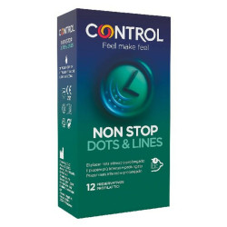 Preservativos Non Stop Dots...