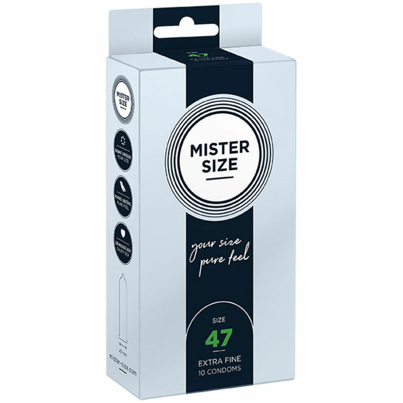 Preservativos Mister Size 04136400000 Extrafinos (47 mm)