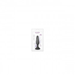 Plug Anal Glamy Negro Silicona