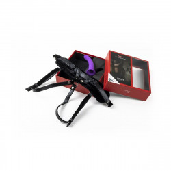 Consolador con arnés Virgite Morado M