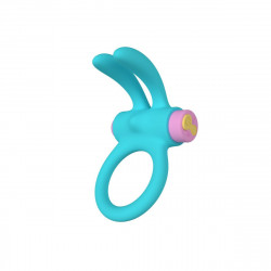 Anillo para el Pene Party Color Toys Azul Silicona