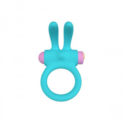 Anillo para el Pene Party Color Toys Azul Silicona