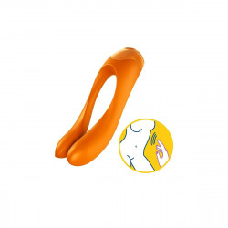 Vibrador para Parejas Satisfyer Candy Cane Naranja