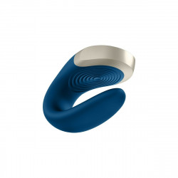 Vibrador para Parejas Satisfyer Double Love Azul