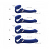 Vibrador Strap-on-me 6017401 Azul L