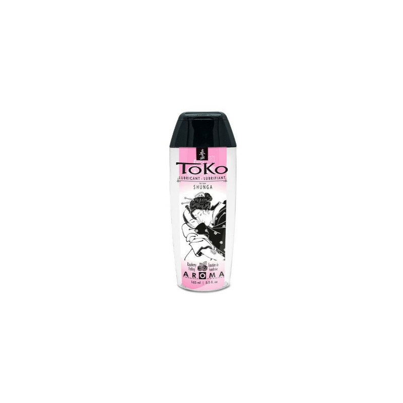 Lubricante Shunga TOKO 165 ml Frambuesa Frutas Exóticas