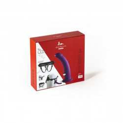 Consolador con arnés Virgite Morado L