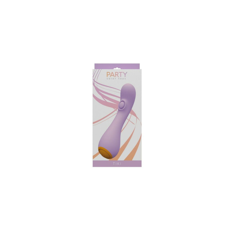 Vibrador Punto G Party Color Toys TIKI Lila