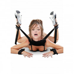 Set Erótico de Ataduras Pipedream Negro