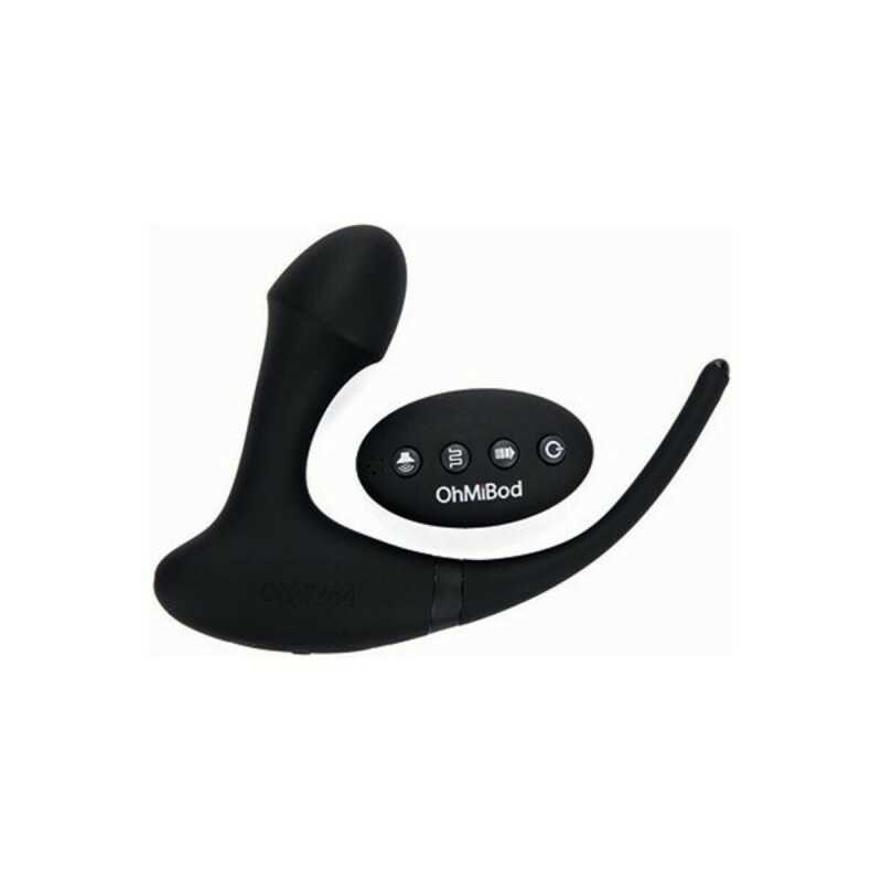 Vibrador anal OhMiBod Negro