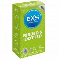 Preservativos EXS Ribbed 12...