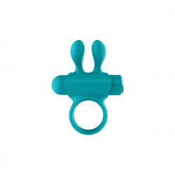 Anillo Vibrador Diversual Turquesa