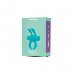 Anillo Vibrador Diversual Turquesa