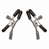 Clips para Pezones Sportsheets SS510-85 Negro/Plateado