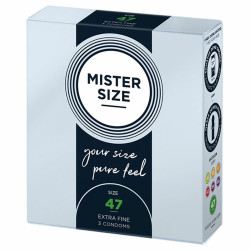 Preservativos Mister Size...