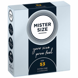 Preservativos Mister Size...