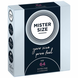 Preservativos Mister Size...