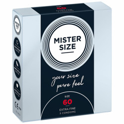 Preservativos Mister Size...