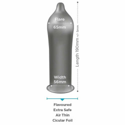Preservativos EXS Air Thin 12 Unidades